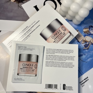 wwtteey淘宝美国新品倩碧72小时高保湿水磁场面霜小样1ml片装 补水