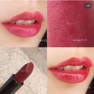 burberry博柏利口红唇膏巴宝莉93 97 109 113 429 437 唇釉53