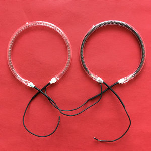 灯管光波圆形取暖烧烤发热器炉管1200w1300w1400w