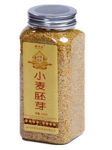 缘三江纯天然小麦胚芽粉非进口熟硬红麦小麦胚芽片即食胚小麦