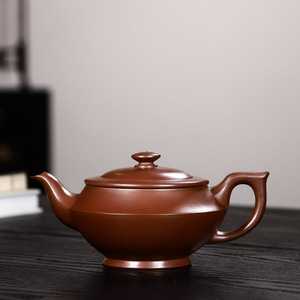 台湾回流宜兴紫砂壶一厂早期紫砂名家顾景舟手工文革老紫泥汉云壶