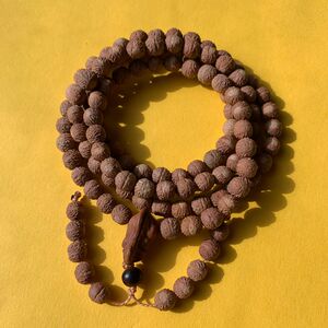 秦岭野生酸枣核项链脖挂长串凤眼菩提子正圆爆肚矮桩精品配饰包邮