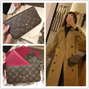 lv/路易威登女包felicie woc链条三合一信封包单肩斜跨包m61276