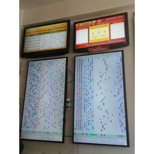 彩票站电视福彩快3快乐十分12体彩11选5电子走势图显示屏电视机55