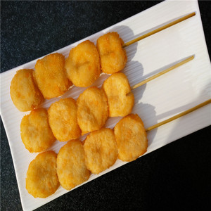 【魔都烤吧】南瓜饼5串 户外烧烤食材森林公园配送野餐肉串半成品