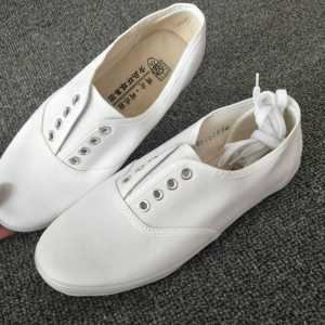 国途青岛环球正品白网鞋男女白球鞋帆布鞋白鞋白布鞋小白鞋学校