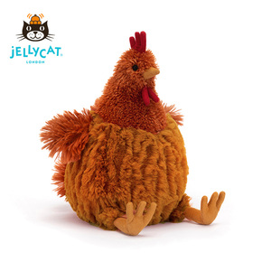 英国Jellycat塞西尔小鸡柔软公仔毛绒玩具玩偶可爱礼物