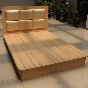 宾馆标准间快捷酒店全套家具客房双人床公寓员工宿舍板式床定做柜