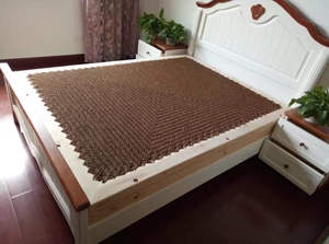 加硬款木禾棕绷床垫棕藤床垫棕榈腾绑床垫硬床垫榉木棕棚床垫腾帮