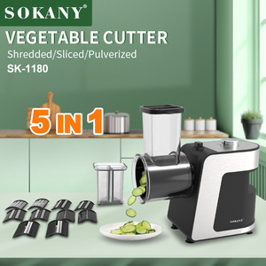 出口SOKANY1180切菜器家用切菜机切丝切片器胡萝卜土豆黄瓜刨丝器