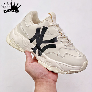 老爹鞋男ins潮欧美奢侈品男鞋厚底耐磨内增高舒适潮牌mlb男女同款