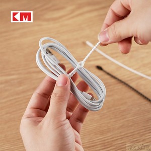 日本电线绑带活扣扎带可反复使用松式扎带串珠扎带束线带电线整带