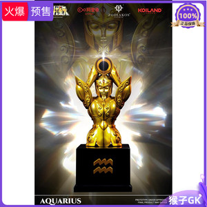 补款 猴子gk 铸刻 黄金圣斗士水瓶座圣衣 正版手办雕像