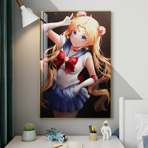 月野兔美少女战士动漫人物装饰画二次元房间卧室宿舍床头墙壁挂画