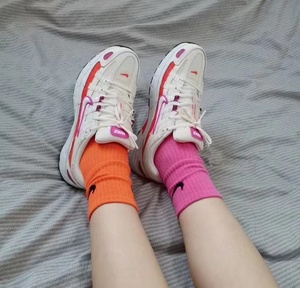 nike p-6000 逐梦太空 橙白 白蓝 女子复古运动跑步鞋 bv1021-105