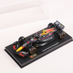 比美高1:43 RB19红牛F1方程式赛车模型仿真合金玩具收藏摆件