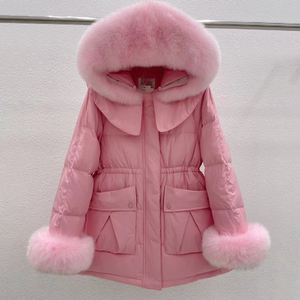 羽绒服袖口毛毛