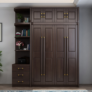 00红星美凯龙官方旗舰店天猫索菲亚卧室走入式衣柜全屋定制木门整体