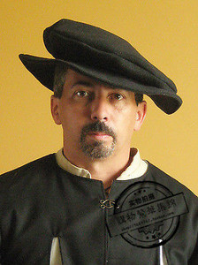 中世纪凯尔特文艺复兴英国都铎王朝波吉亚家族larp sca帽子豪华男