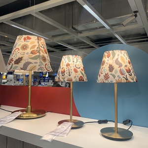 ikea宜家洛达夫复古经典台灯北欧风护眼阅读灯拉绳式床头灯