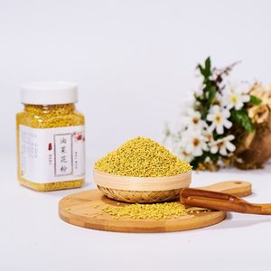 新鲜油菜花粉食用天然纯花粉未破壁无杂质大颗粒喂蜂养蜂中蜂花粉