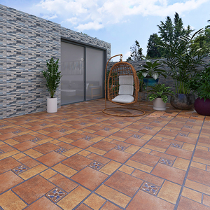 欧式户外院子地砖600x600室外露台花园防滑地砖别墅庭院防冻瓷砖