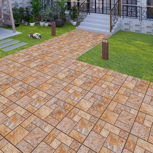 86同款货源重庆榆璧陶瓷淘宝庭院地砖室外防滑花园别墅户外仿石砖