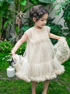 童装女童连衣裙夏季新款儿童公主裙宝宝洋气长裙礼服裙仙女裙裙子
