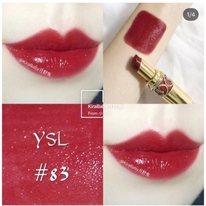 圣罗兰口红水红