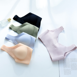 正品猫人内衣文胸无钢圈美背透气miiow负离子无痕舒适软托聚拢