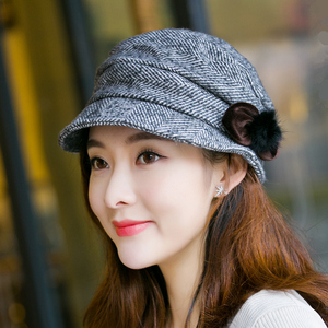【女士帽子时尚潮百搭英伦休闲】女士帽子时尚潮百搭英伦休闲品牌