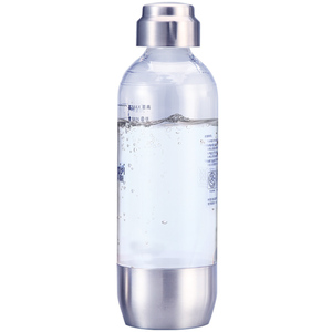 思科尼诗 气泡水机苏打水机原装1升不锈钢压力水瓶 食品级材质