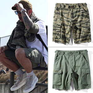 余文乐潮牌短裤迷彩