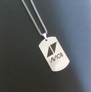 百大dj avicii艾维奇 a神 小马丁棉花糖同款军牌项链电音周边项链