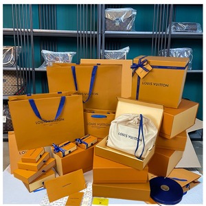 lv包装礼盒空盒饰品包包围巾衣服包包礼品袋礼品盒子包装空盒子