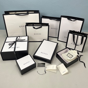 古驰gucci经典款包装礼盒口红香水围巾衣服包包礼品袋礼品盒子