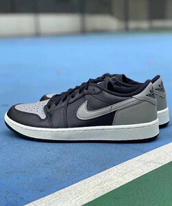 乔丹air jordan aj1 low golf 高尔夫 影子灰 男女低帮休闲运动鞋