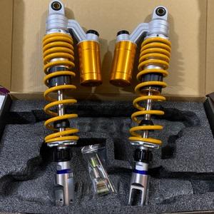 越野摩托车改装阻尼可调后减震 380/400/420mm男装街跑车后避震器