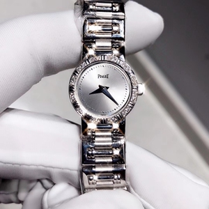 二手98新 伯爵手表女 18k白金钻石石英女表 沪陪验货 g0a20006