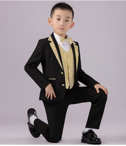 钢琴表演服装男