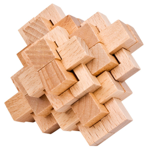 二十四鲁班锁木制解环解锁益智力玩具孔明锁24儿童礼物开发大脑