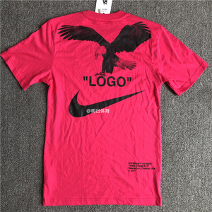 off-white x nike 联名大logo 老鹰 t恤 短袖 bq0827-2940人付款499