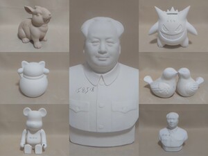 各种卡通人物，存钱罐，鸳鸯陶瓷素坯，釉下彩绘画陶瓷用品