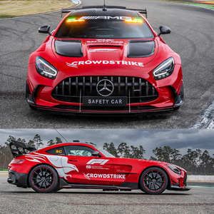 奔驰amg gt车贴拉花 新款安全车gtr pro gt50贴纸改装整车身贴