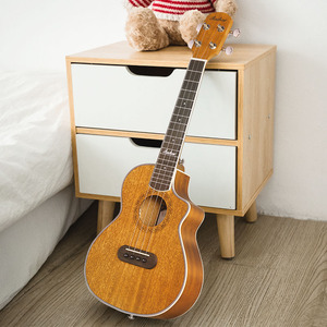 安德鲁23寸单板初学者尤克里里ukulele女男生小吉他学生乌克丽丽