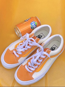 万斯style36汽水系列夏日橘子草莓汽水硫化底低帮情侣休闲帆布鞋