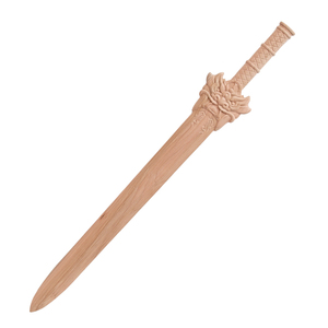 桃木剑秦时明月盖聂宝剑墨眉鲨齿韩飞逆鳞影视动漫未开刃东阳木雕