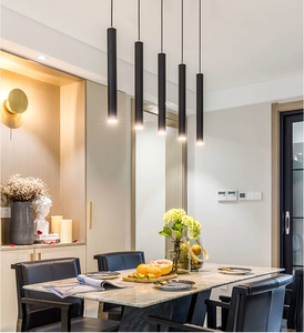 明装筒灯圆形吊线明装射灯led北欧天花射灯创意个性吧台轻奢餐厅