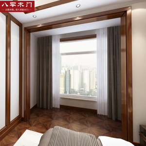 实木门套 包边窗套门口门套线客厅门框阳台垭口套造型原木定制