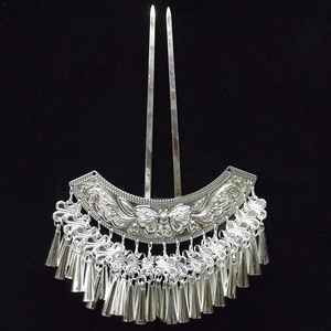 民族风秋蝉造型头饰 布依族瑶族节日表演苗银发簪 厂家直销发钗